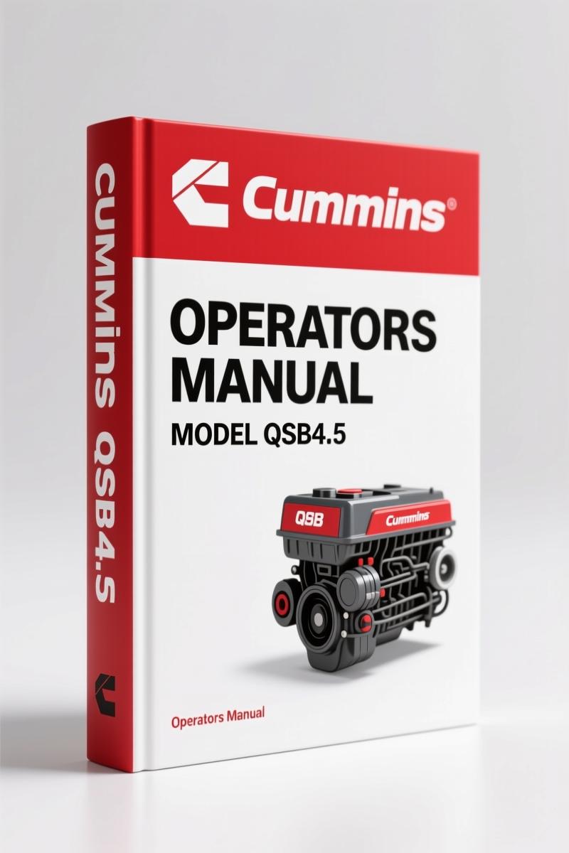 Cummins QSB6.7, QSB4.5 2006 Operators Manual – 342 Pages