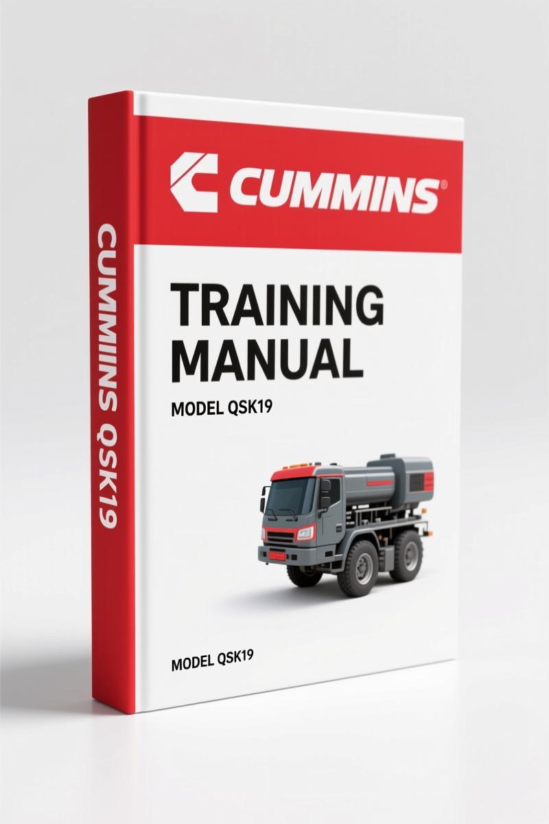 Cummins QSK19 Training Manual — 27-Page OEM Fuel System Guide