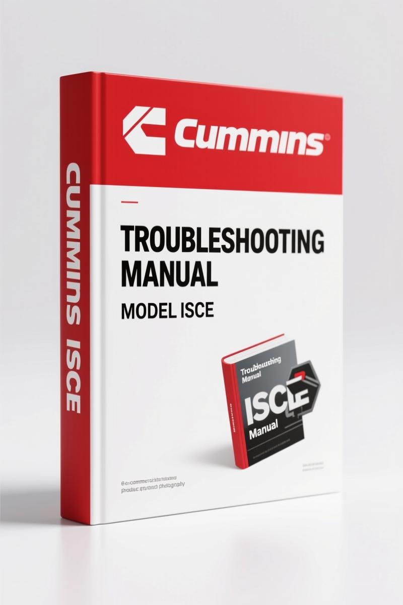 Cummins QSL9 troubleshooting manual cover page showing engine diagram and model designation