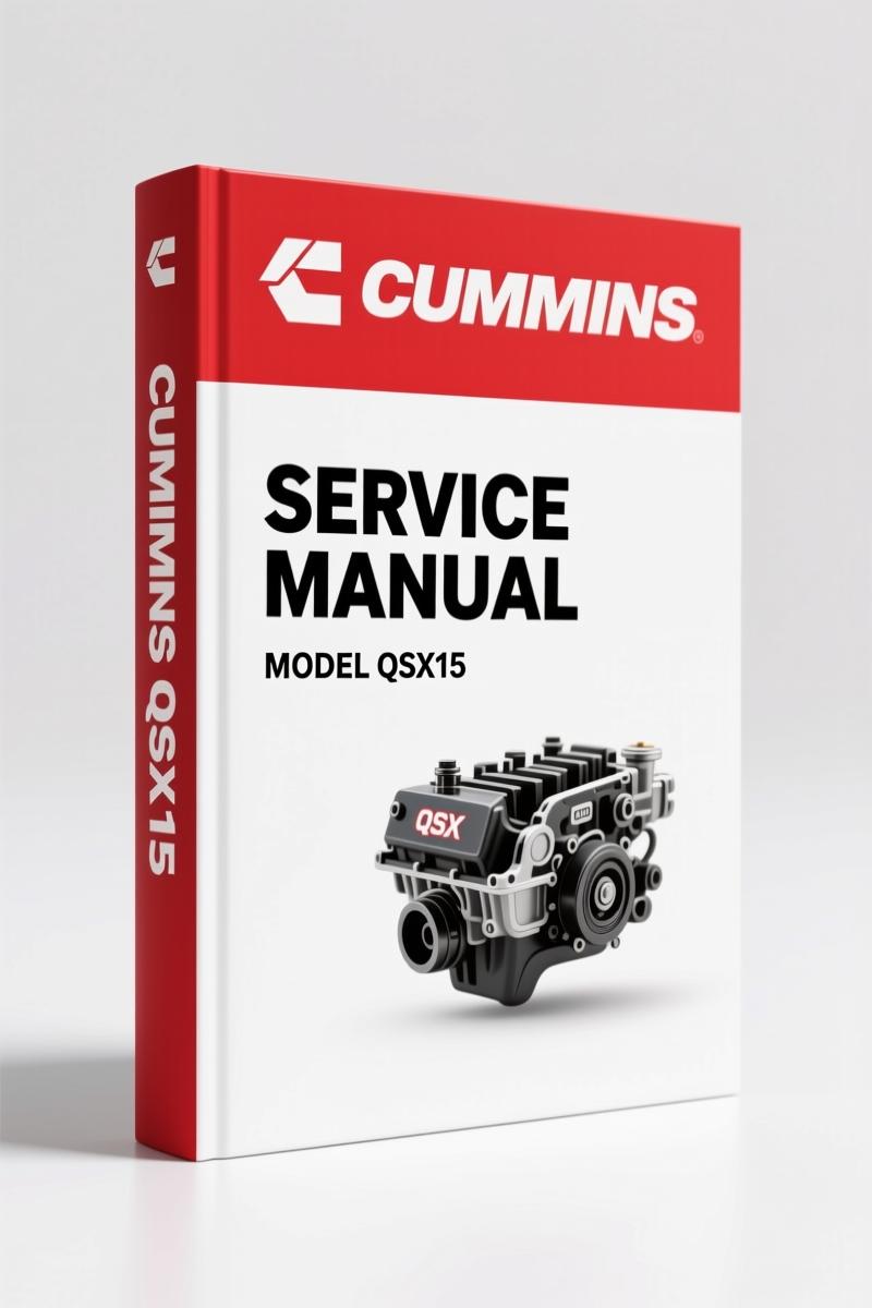 Cummins QSX15, ISX, Signature Service Manual 858 Pages | OEM Specs