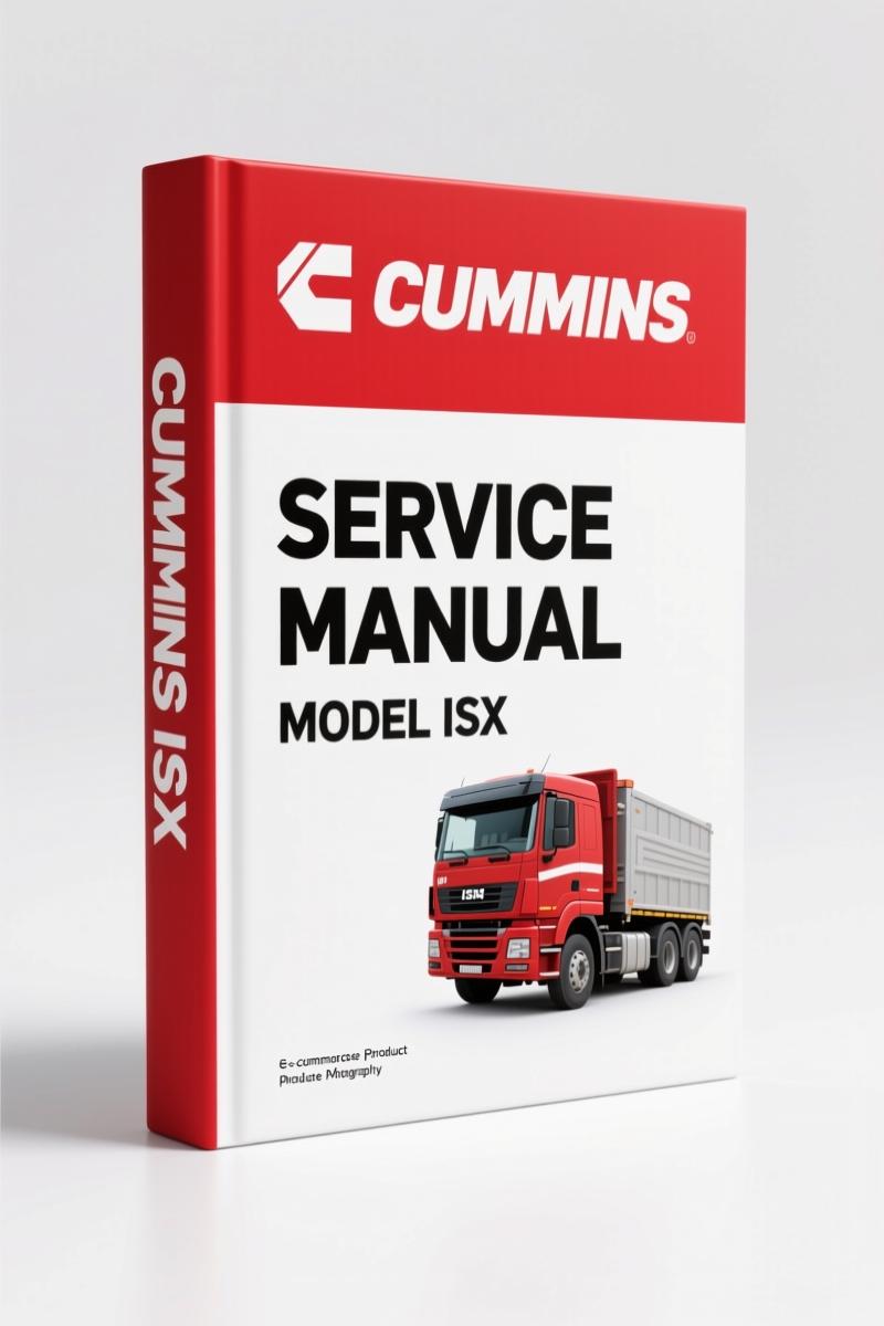 Cummins QSX15, ISX, Signature Service Manual – 858 Pages