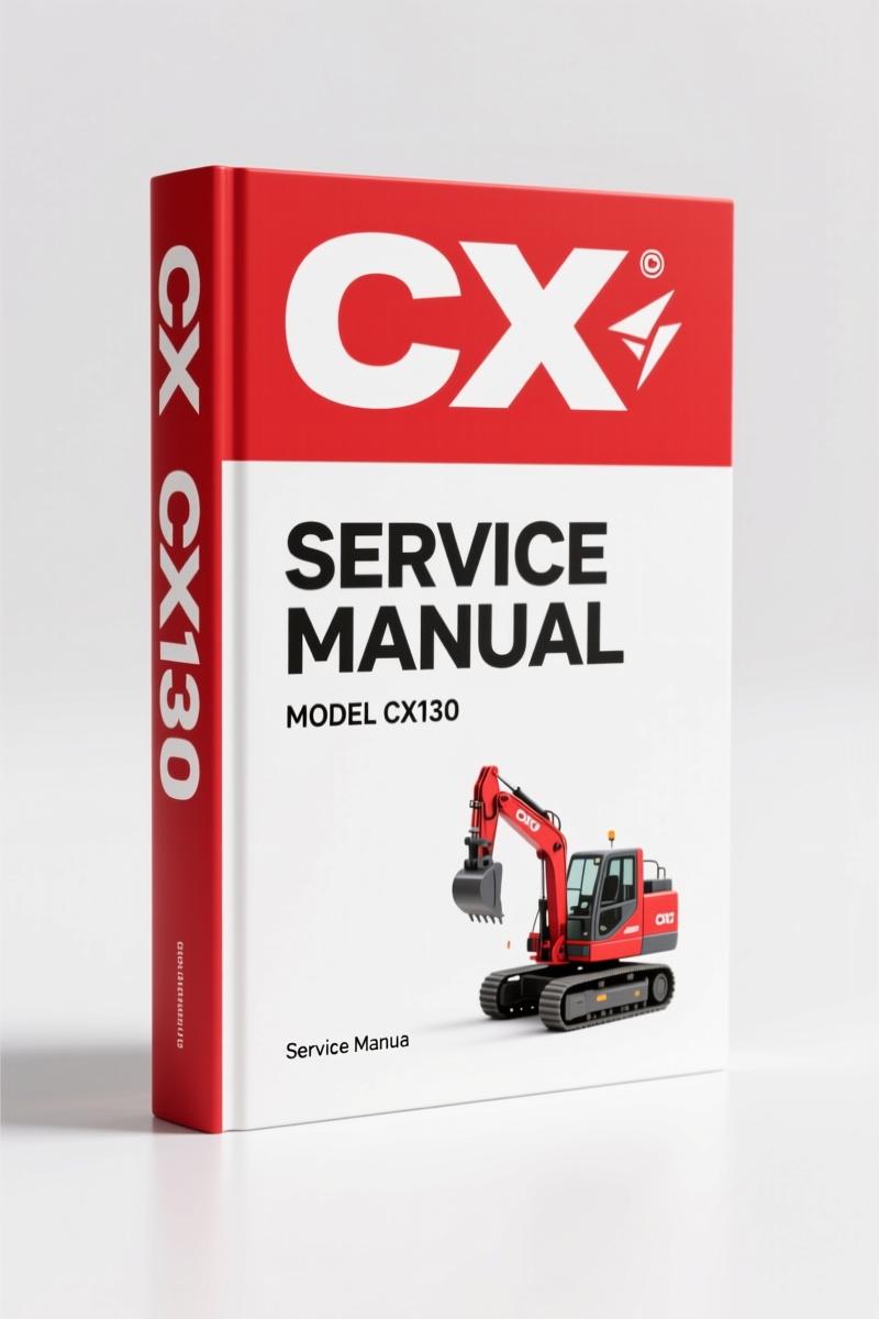 CX CX130 Service Manual – 660 Pages of Factory-Certified Repair Data