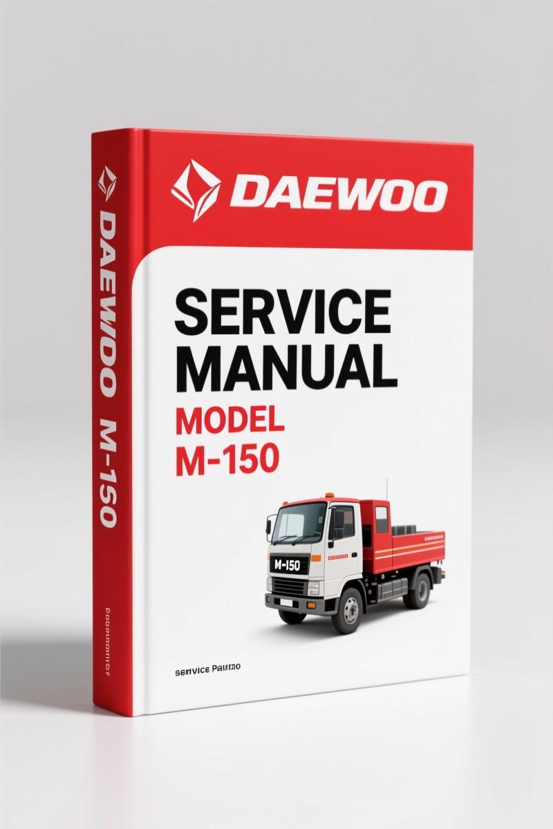 Daewoo M-150, BL2 Service Manual – Factory Hydraulic Brake Specs