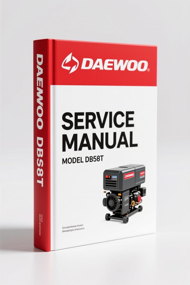 Daewoo DB58, DB58T, DB58TI Service Manual – 127 Pages of Factory Specs