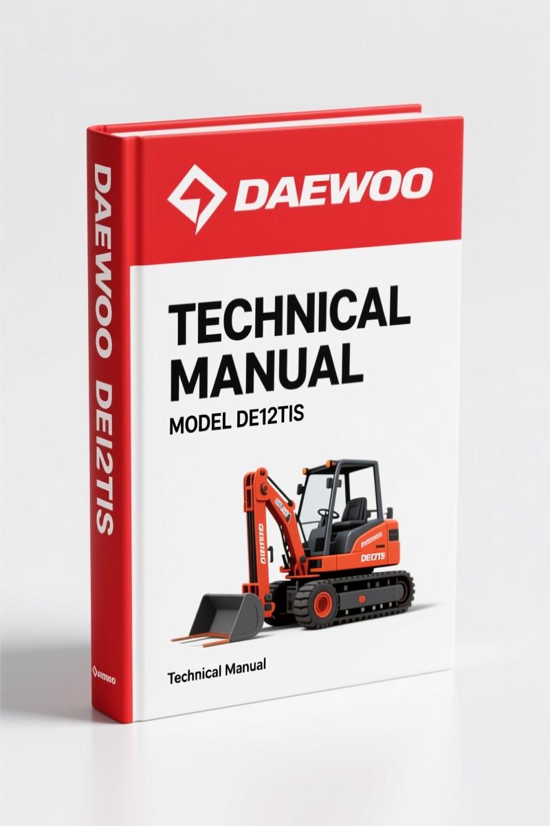 Daewoo DE12, DE12T, DE12TI, DE12TIS Technical Manual – 166 Pages