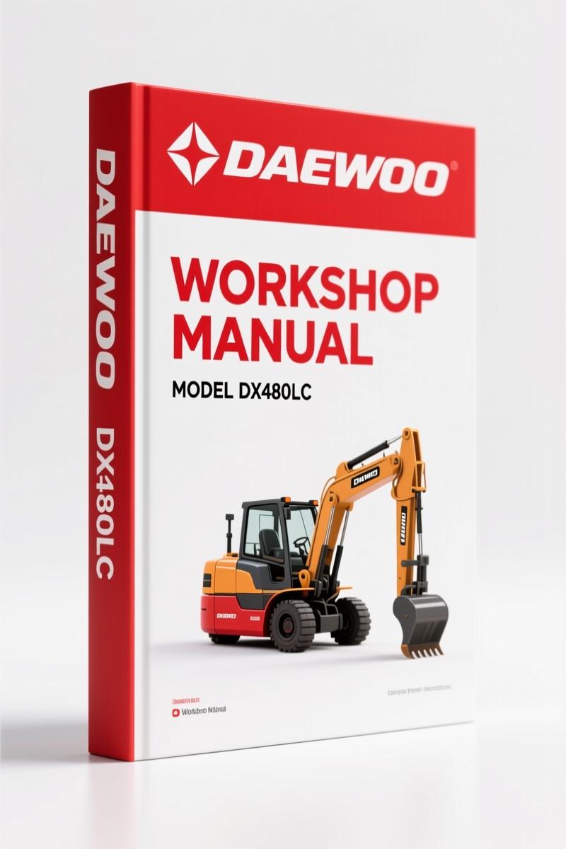 Daewoo DX480LC, DX520LC Workshop Manual – 878 Pages OEM Specs