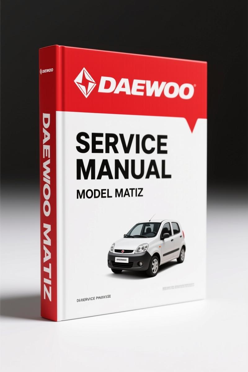 Daewoo Matiz 2003 Service Manual – 1184 Pages of Factory Spec Data