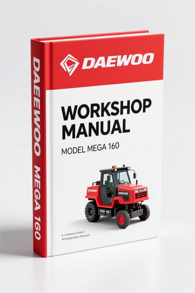 Daewoo Mega 160, Mega 160TC 2001 Workshop Manual – 600 Pages OEM