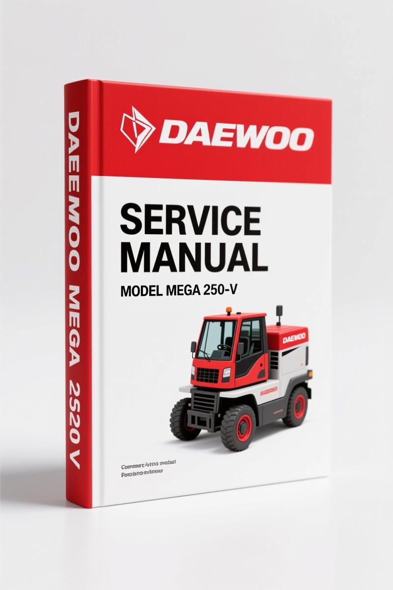 Daewoo Mega 250-V Service Manual – 584 Pages of Factory Specs