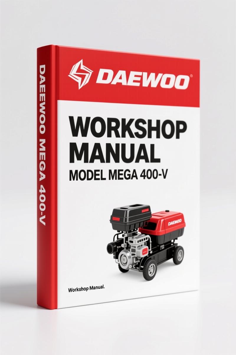 Daewoo Mega 400-V 2001 Workshop Manual – 618 Pages Factory Specs