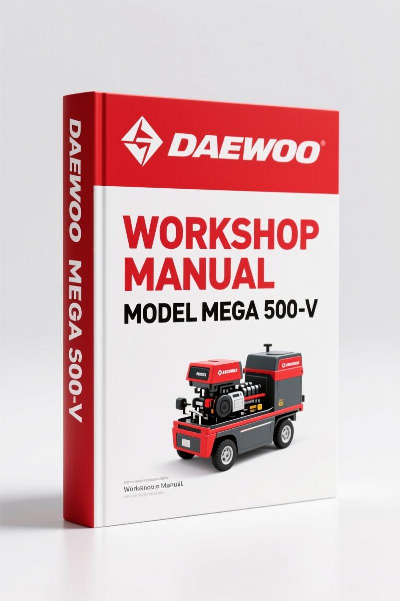 Daewoo Mega 500-V Workshop Manual – 686 Pages OEM Specs