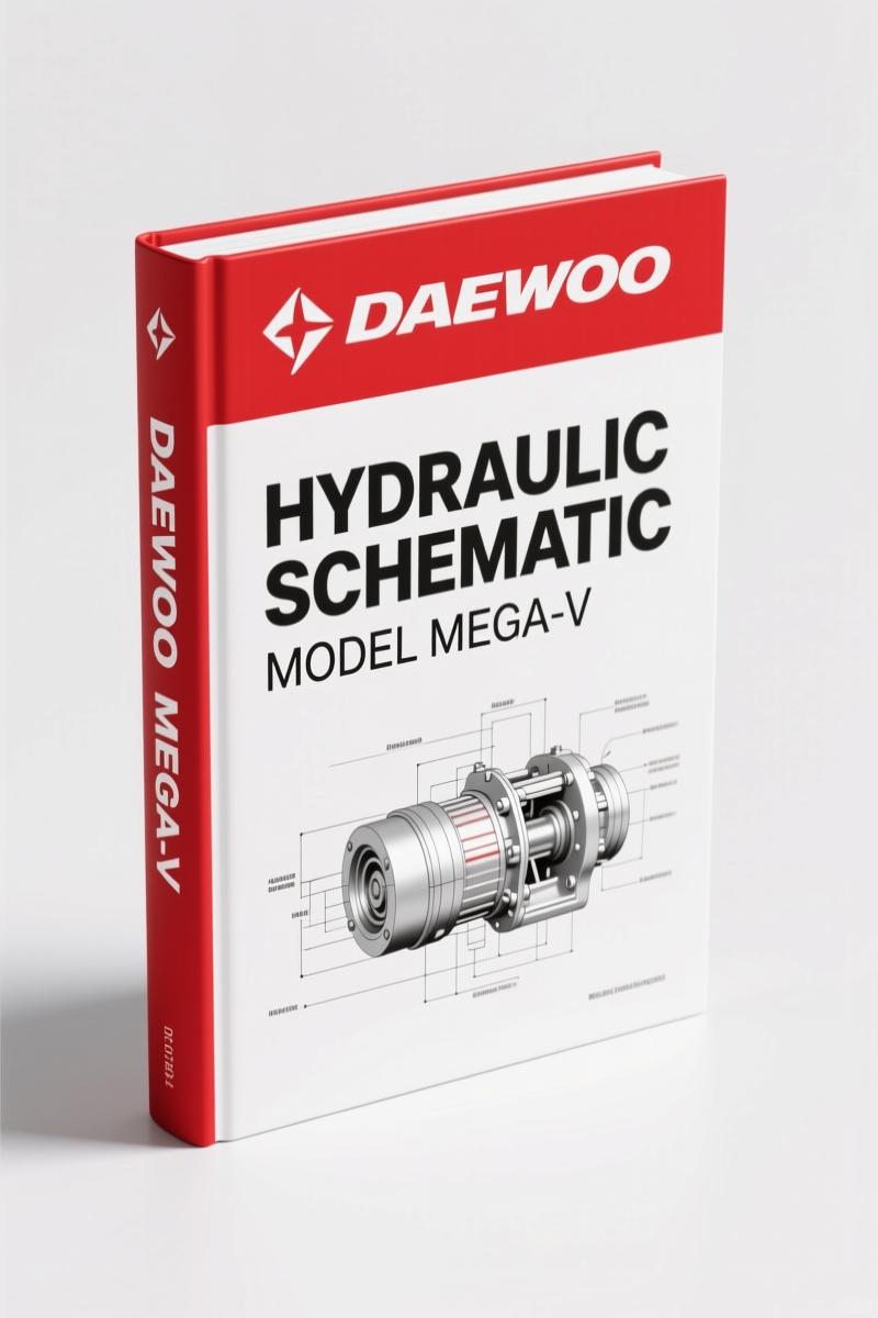 Daewoo MEGA-V 2002 Hydraulic Schematic – OEM Factory Documentation