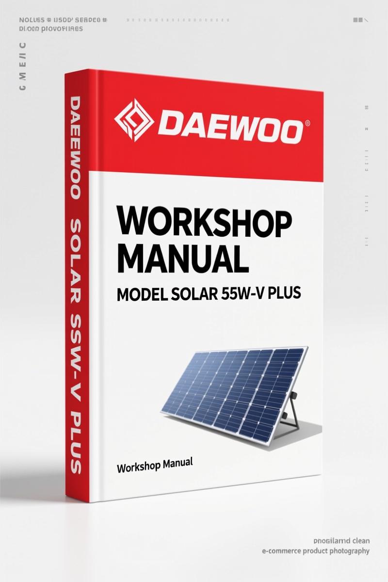 Daewoo Solar 55W-V Plus Workshop Manual – 562 Pages Factory Specs