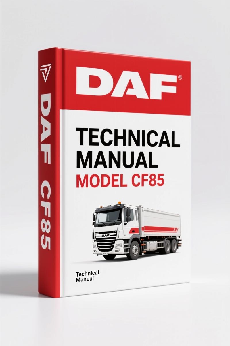 DAF CF65, CF75, CF85 2003 Technical Manual – 792 Pages