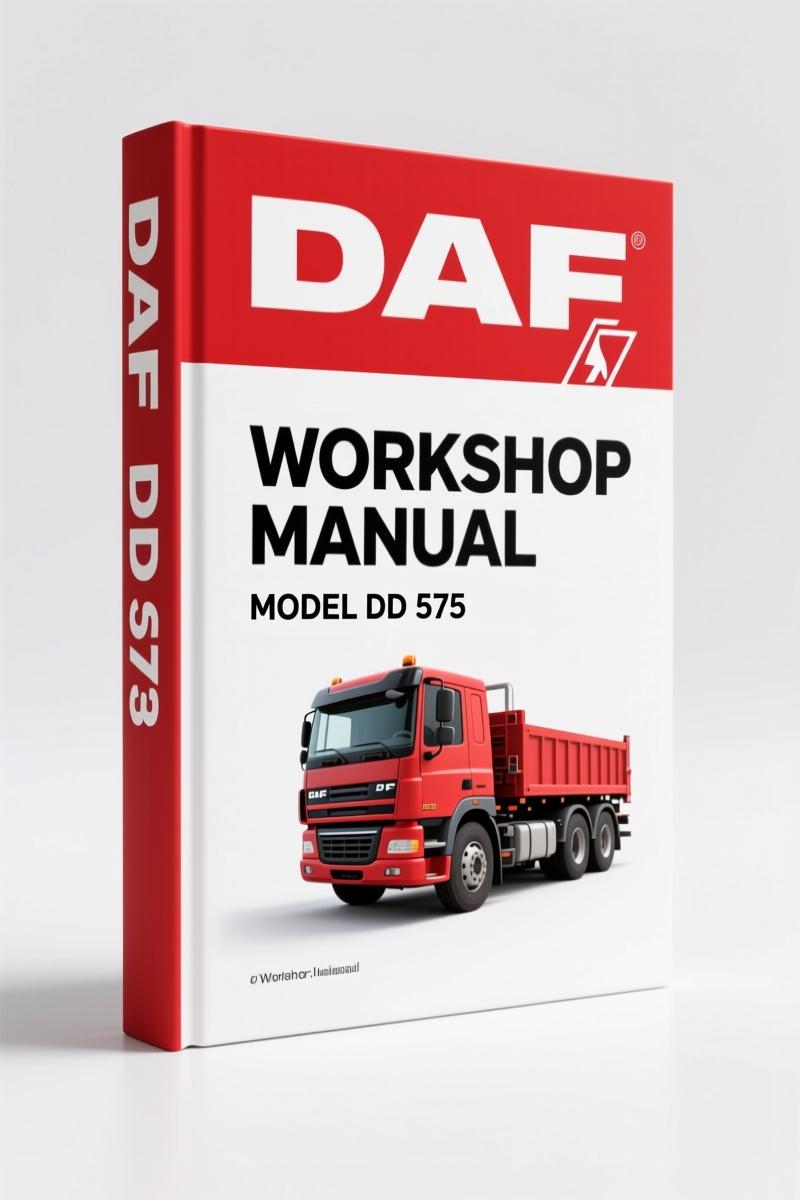 DAF DD 575, DF 615, DT 615 Workshop Manual – 87 Pages of Factory Specs