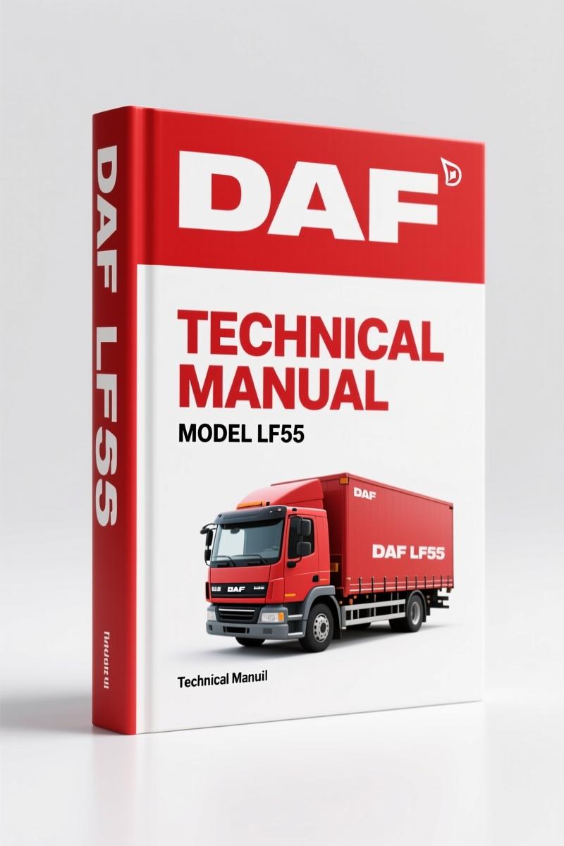 DAF LF45, LF55 2004 Technical Manual – Factory Specs & Diagnostics