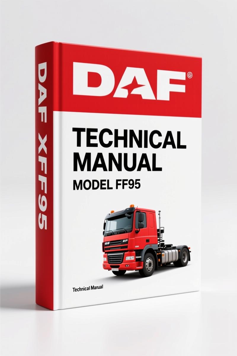 DAF XF95 2005 Technical Manual – 632 Pages of Factory Electrical Data