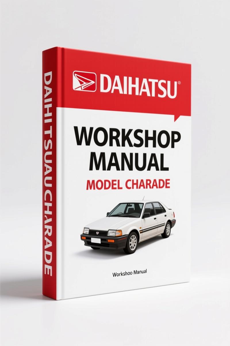 Daihatsu Charade 1987 Workshop Manual – Factory Specs