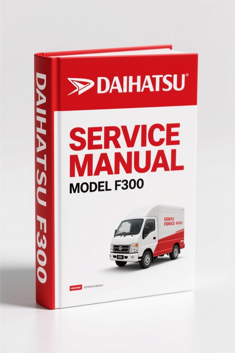 Daihatsu F300 Service Manual – 32 Pages of Factory Fuel System Data