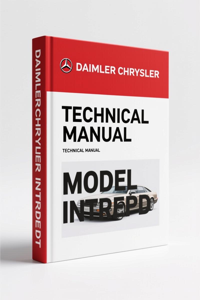 Daimlerchrysler Intrepid, 300M, Concorde, LHS Technical Manual – 407 Pages