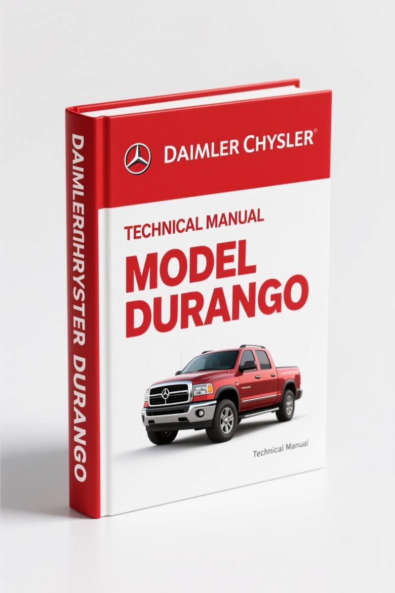 Daimlerchrysler Durango Technical Manual – 480-Page OEM Parts & VIN Decoding
