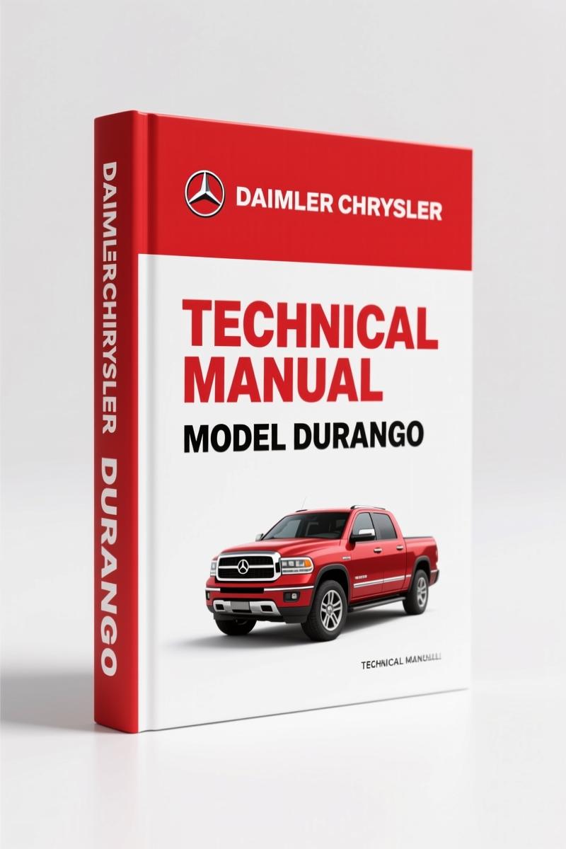 Daimlerchrysler Durango 2006 Technical Manual – 429-Page OEM Parts & VIN Decoding