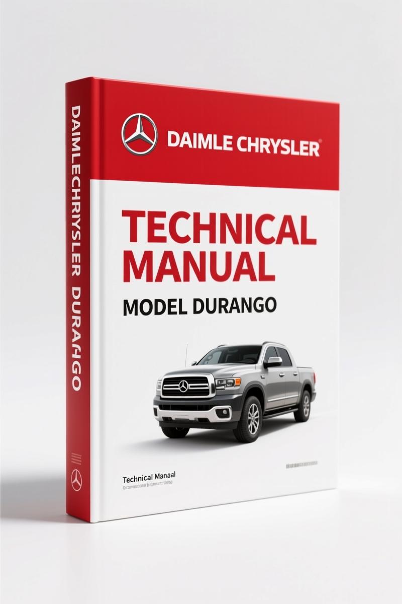 Daimlerchrysler Durango Technical Manual – 425-Page OEM Parts Guide