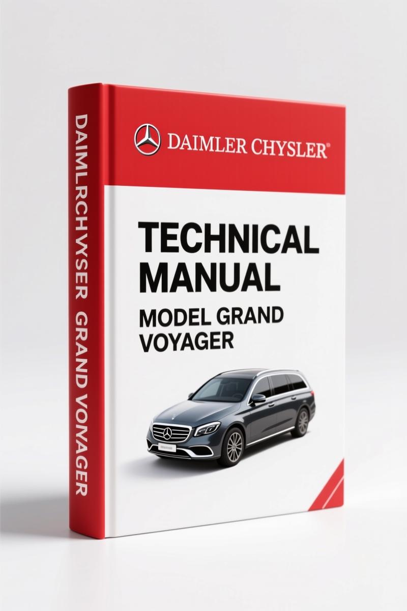 Daimlerchrysler Caravan, Grand Caravan, Town & Country, Voyager, Grand Voyager Technical Manual