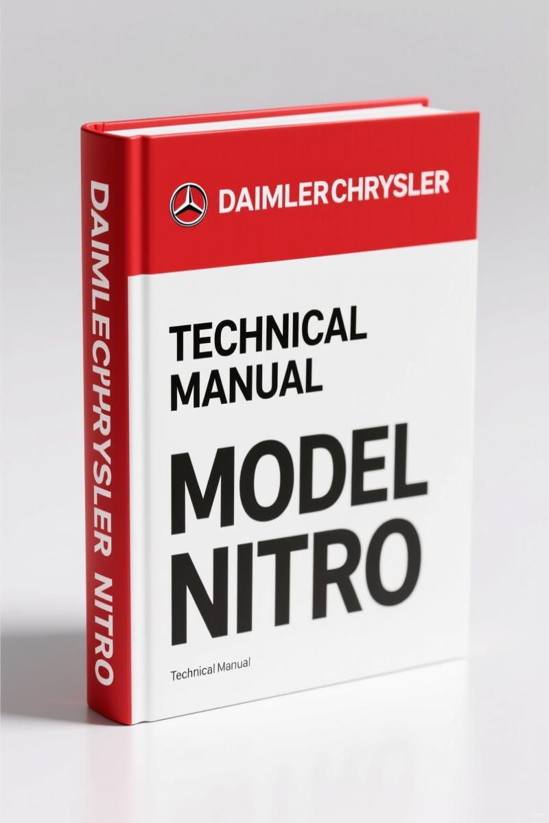 Daimlerchrysler Nitro Technical Manual – Factory Parts Catalog