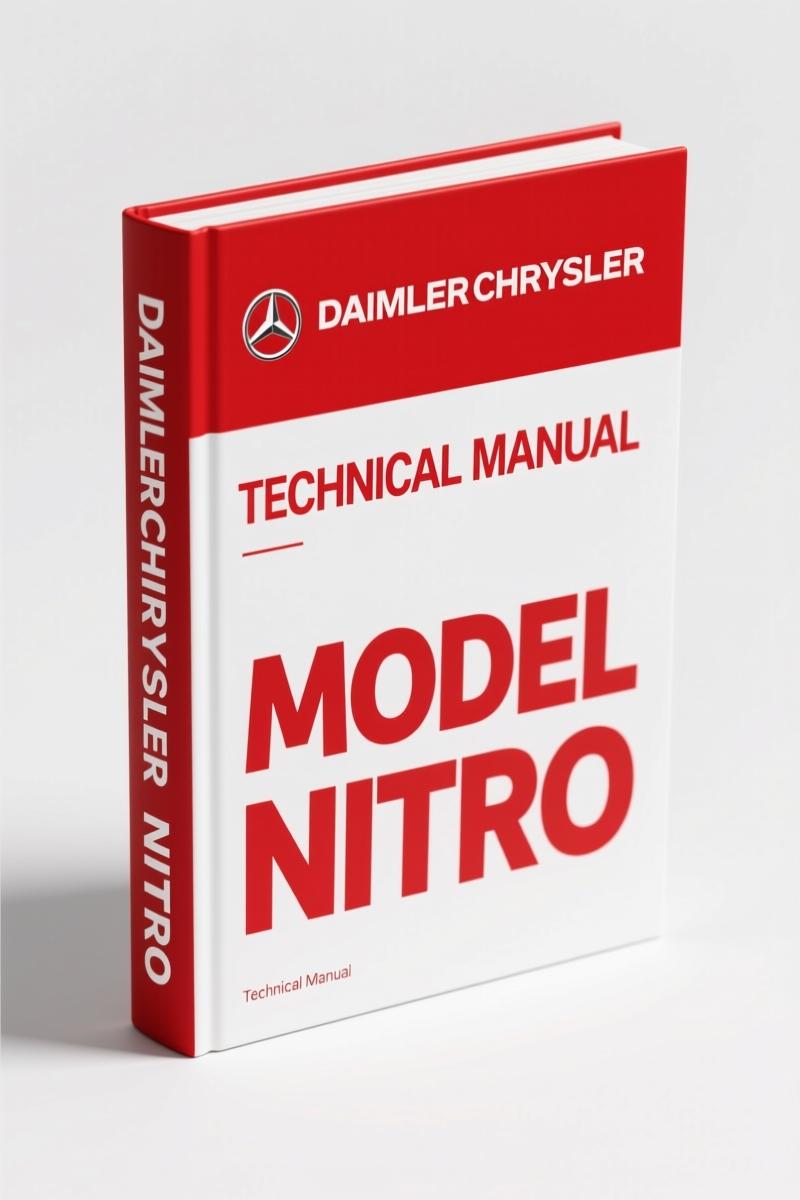 Daimlerchrysler Nitro 2008 Technical Manual – OEM Service Data