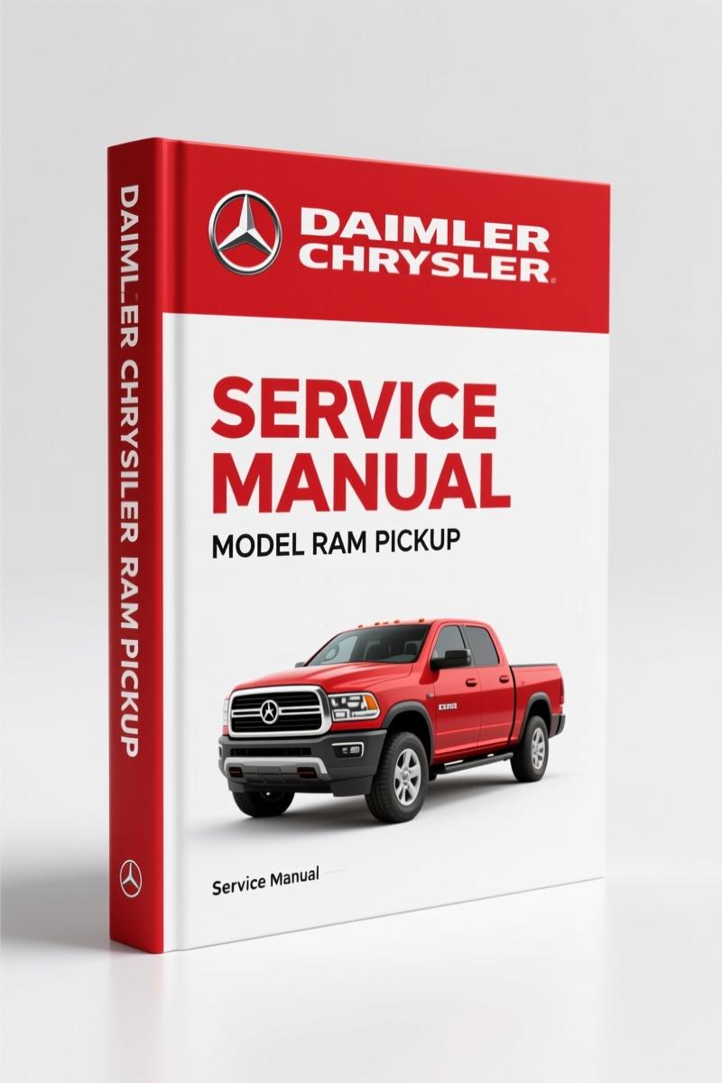 Daimlerchrysler Ram Pickup 2004 Service Manual – OEM Factory Diagnostics