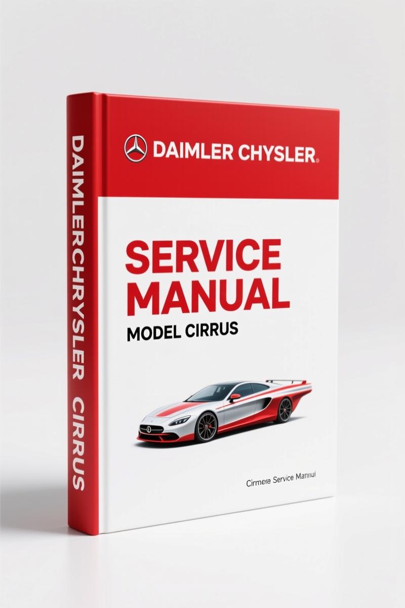 Daimlerchrysler Cirrus Sebring Stratus 2004 Service Manual – 635-Page OEM Data