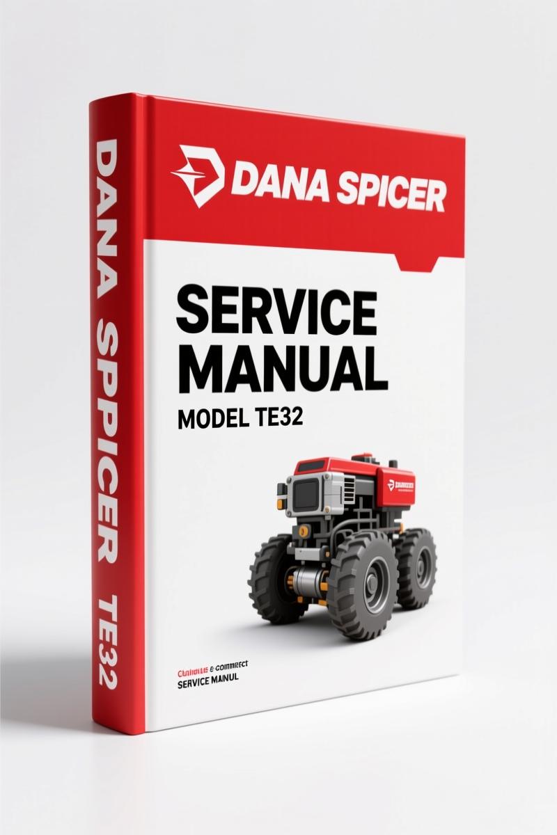 Dana Spicer TE27, TE32 2011 Service Manual – 174 Pages OEM Specs