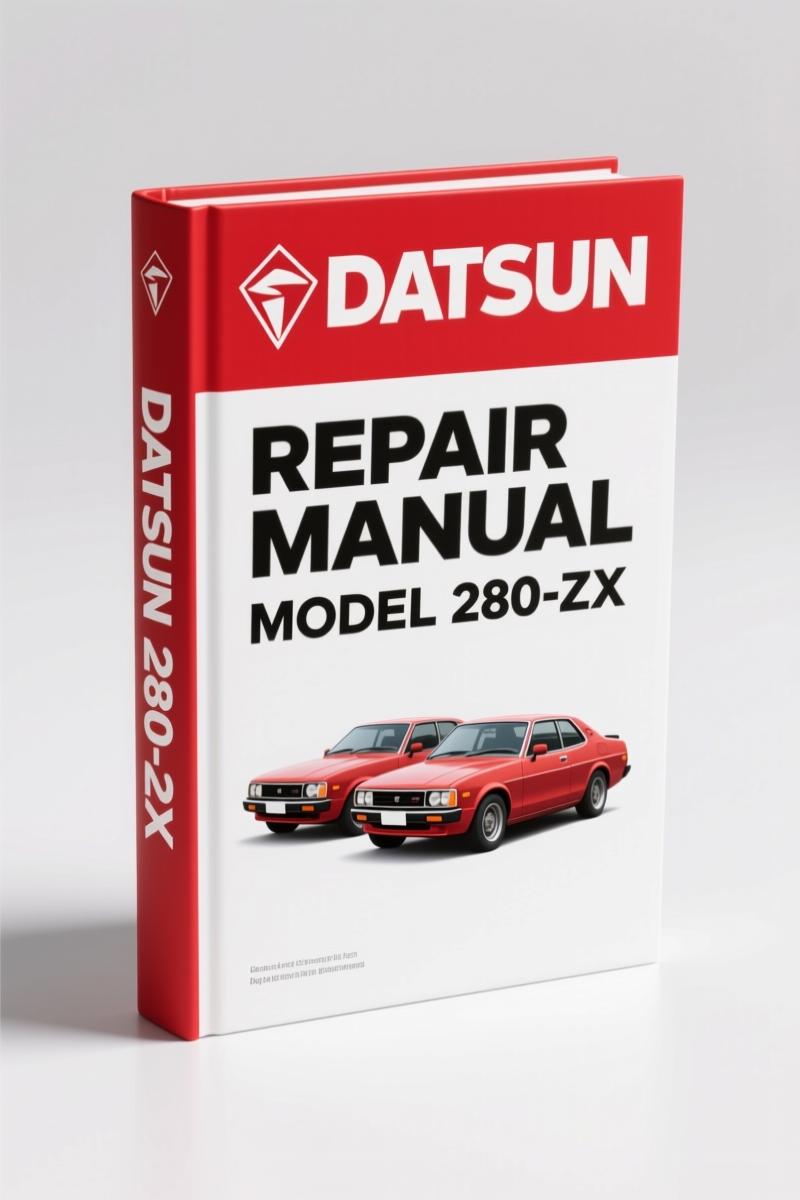 Datsun 280-ZX Repair Manual – 164 Pages Factory Tune-Up