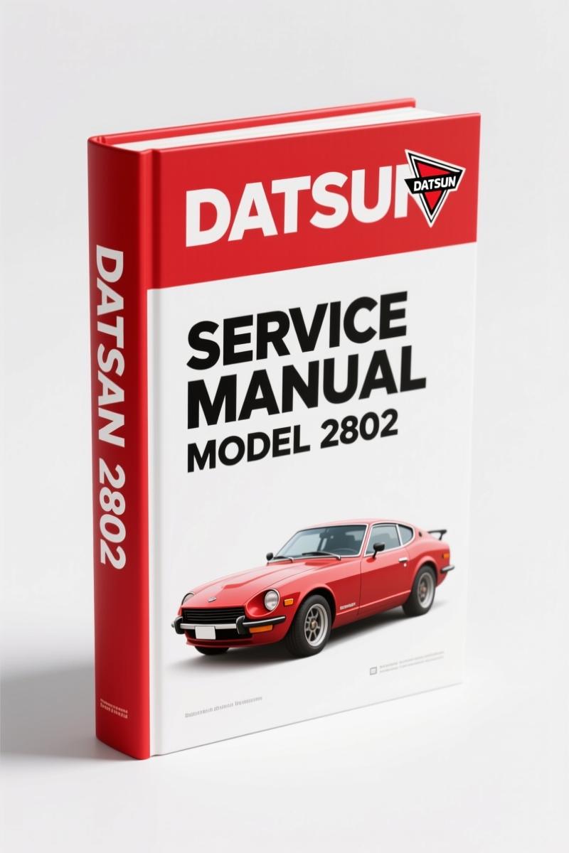 Datsun 280Z Service Manual – 687 Pages OEM Factory Specs
