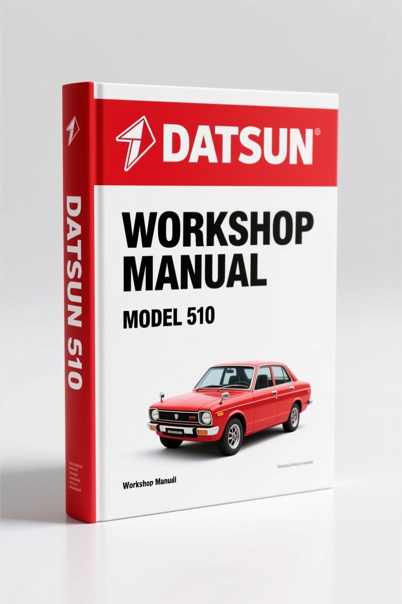 Datsun 510 Workshop Manual – 258 Pages of Factory-Level Documentation for L13-L16 Engines