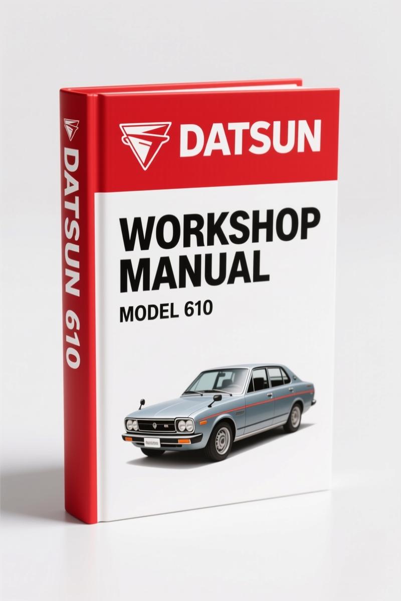 Datsun 510, 160B, 180B, 610 1972 Workshop Manual – 171 Pages