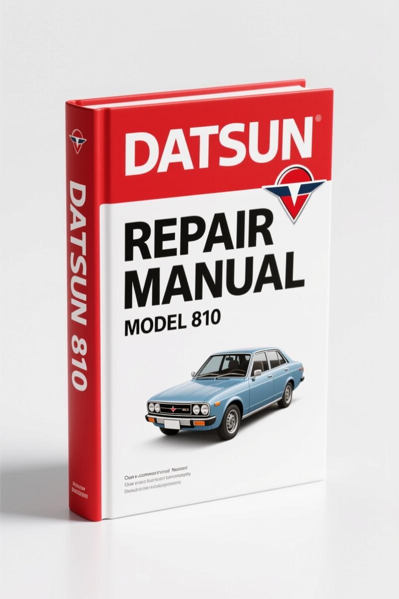 Datsun 1200, 510, 610, 710, 810 Repair Manual – Chilton 1973-78