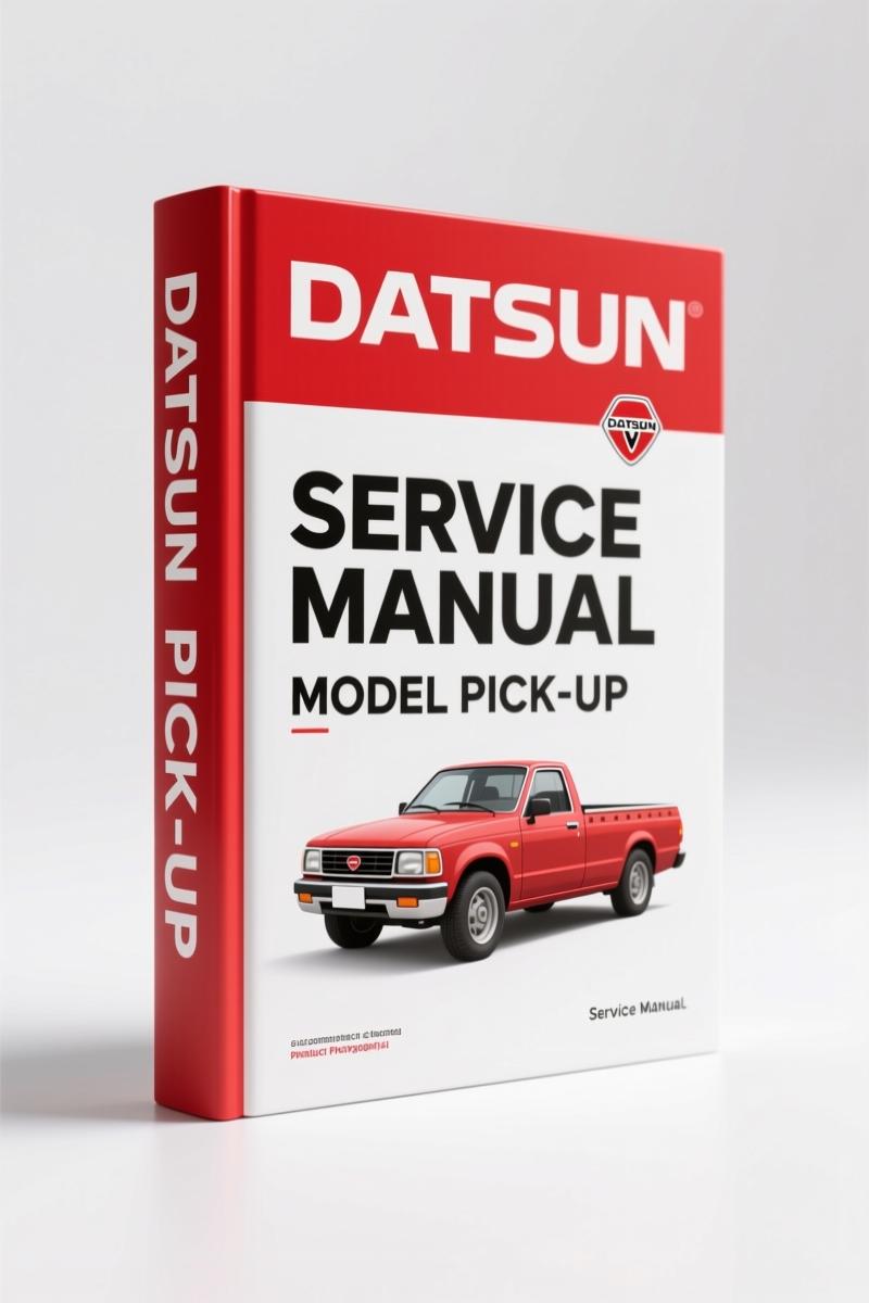 Datsun 510, Pick-Up 1973 Service Manual – Factory Specs
