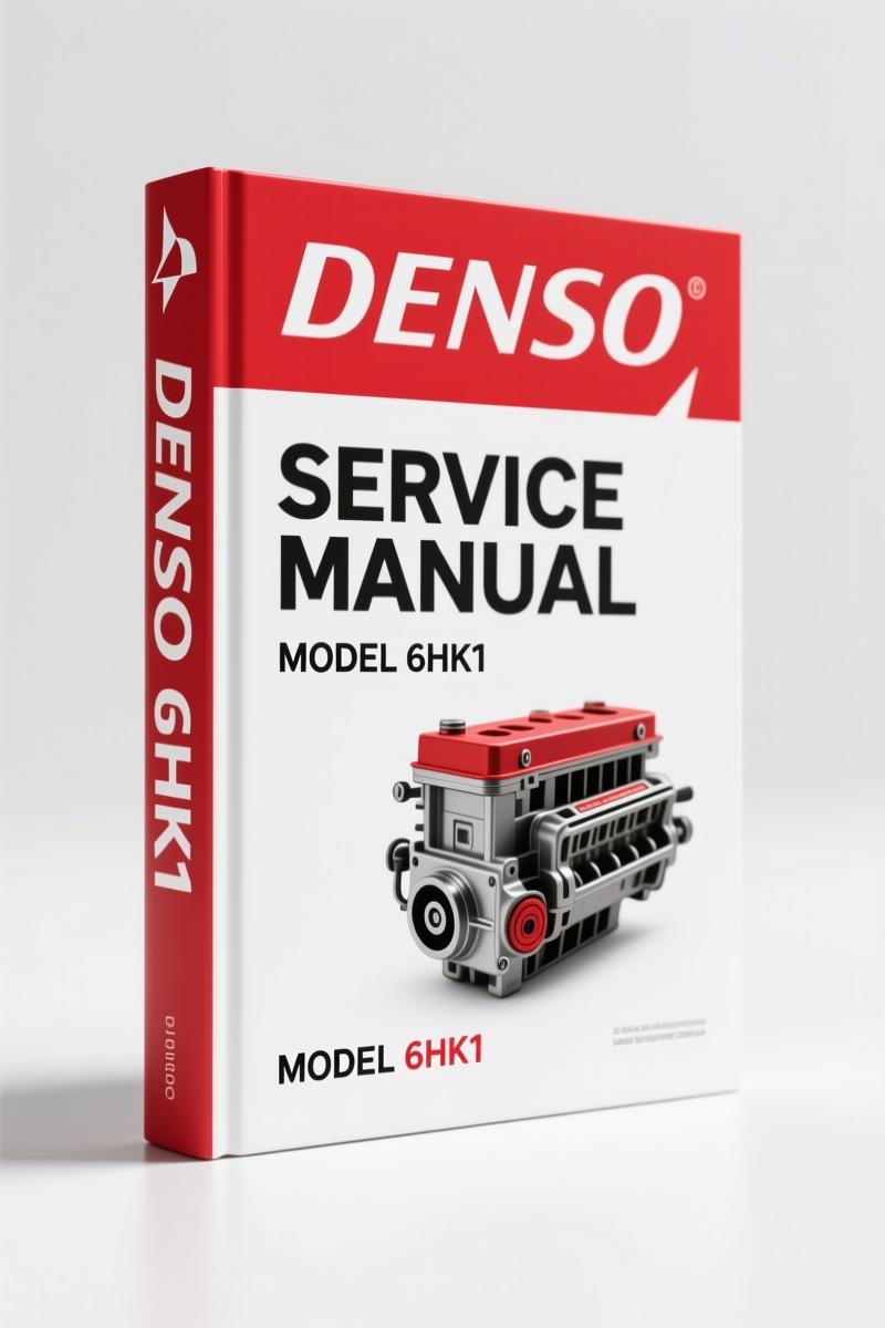Denso 6HK1, 4HK1 2004 Service Manual – Factory Common Rail Specs