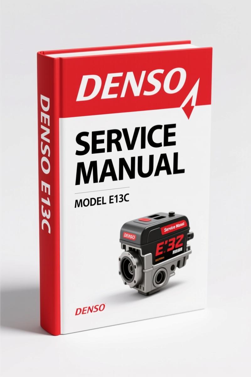 Denso E13C 2004 Service Manual – Factory Common Rail Diesel Specs