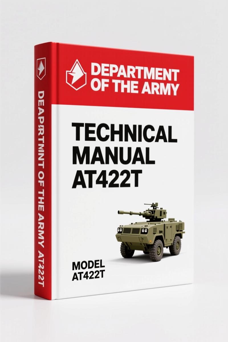 Department Of The Army AT422T 2000 Technical Manual – 645-Page Factory Specs