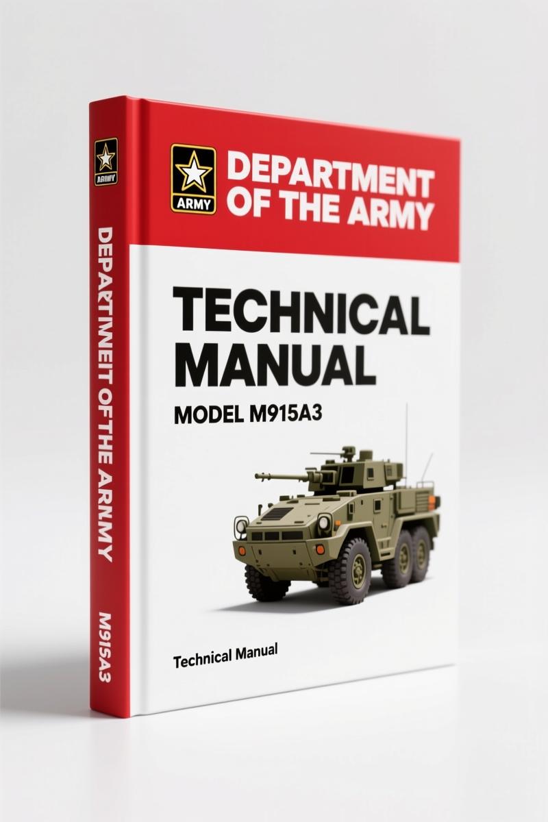 Department Of The Army M915A3 2001 Technical Manual – Unit Maintenance