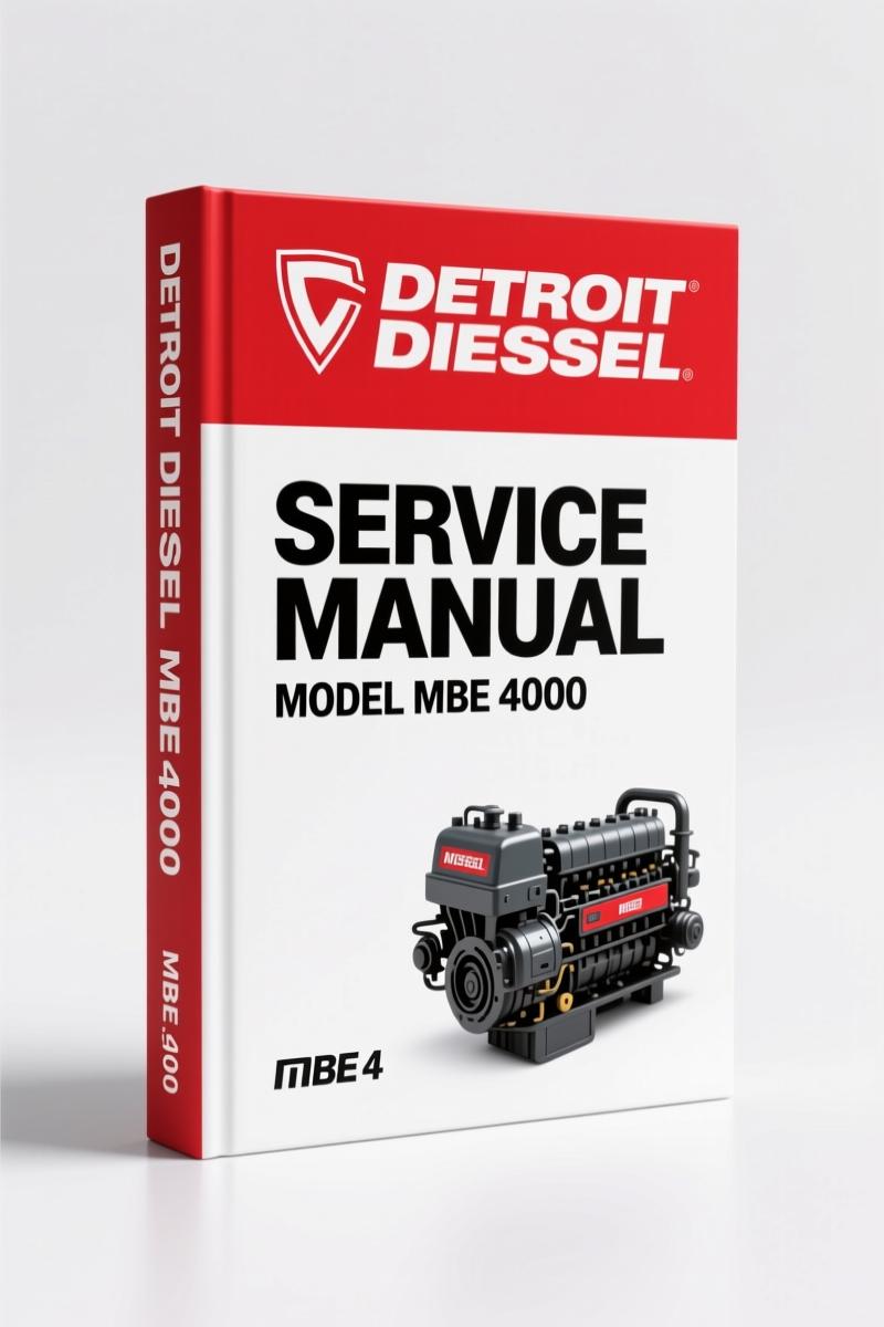 Detroit Diesel MBE 4000 2004 Service Manual – OEM Specs & Procedures