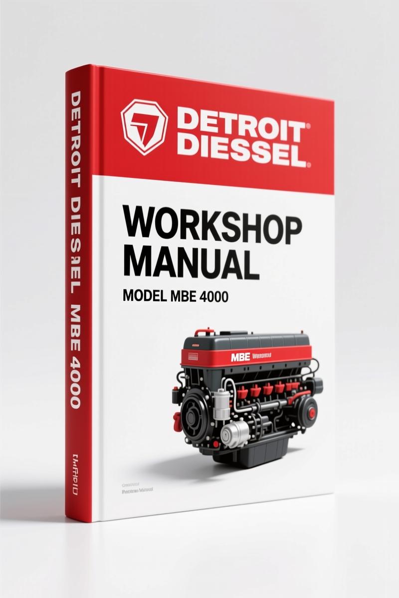 Detroit Diesel MBE 4000 Workshop Manual – 631 Pages of Factory Specs