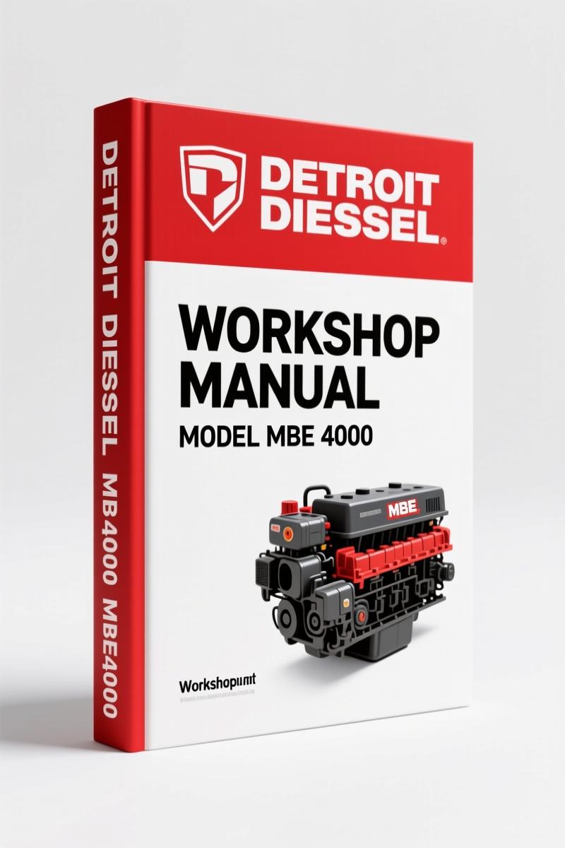 Detroit Diesel MBE 4000 Workshop Manual – Factory Specs & Procedures
