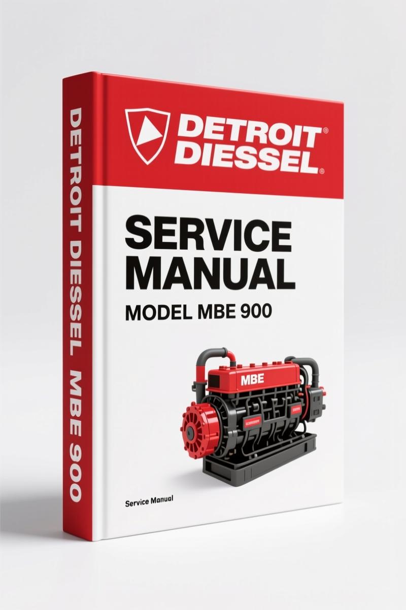 Detroit Diesel MBE 900 2008 Service Manual – 443 Pages of OEM Specs