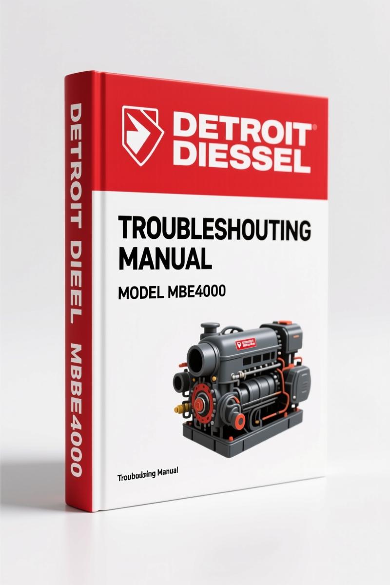 Detroit Diesel MBE4000 2006 Troubleshooting Manual – 429 Pages