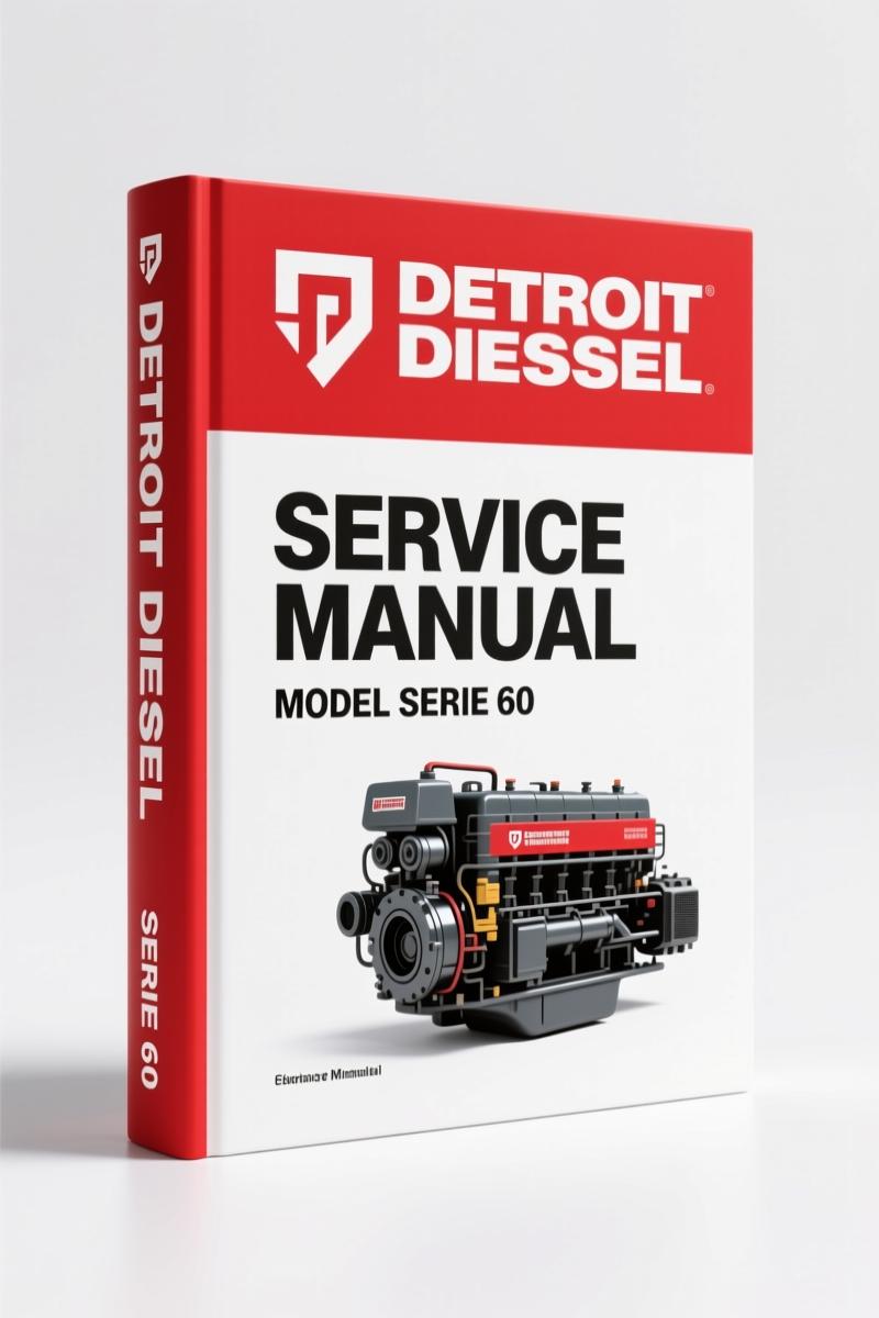 2006 Detroit Diesel Serie 60 Service Manual cover – factory OEM documentation in Spanish