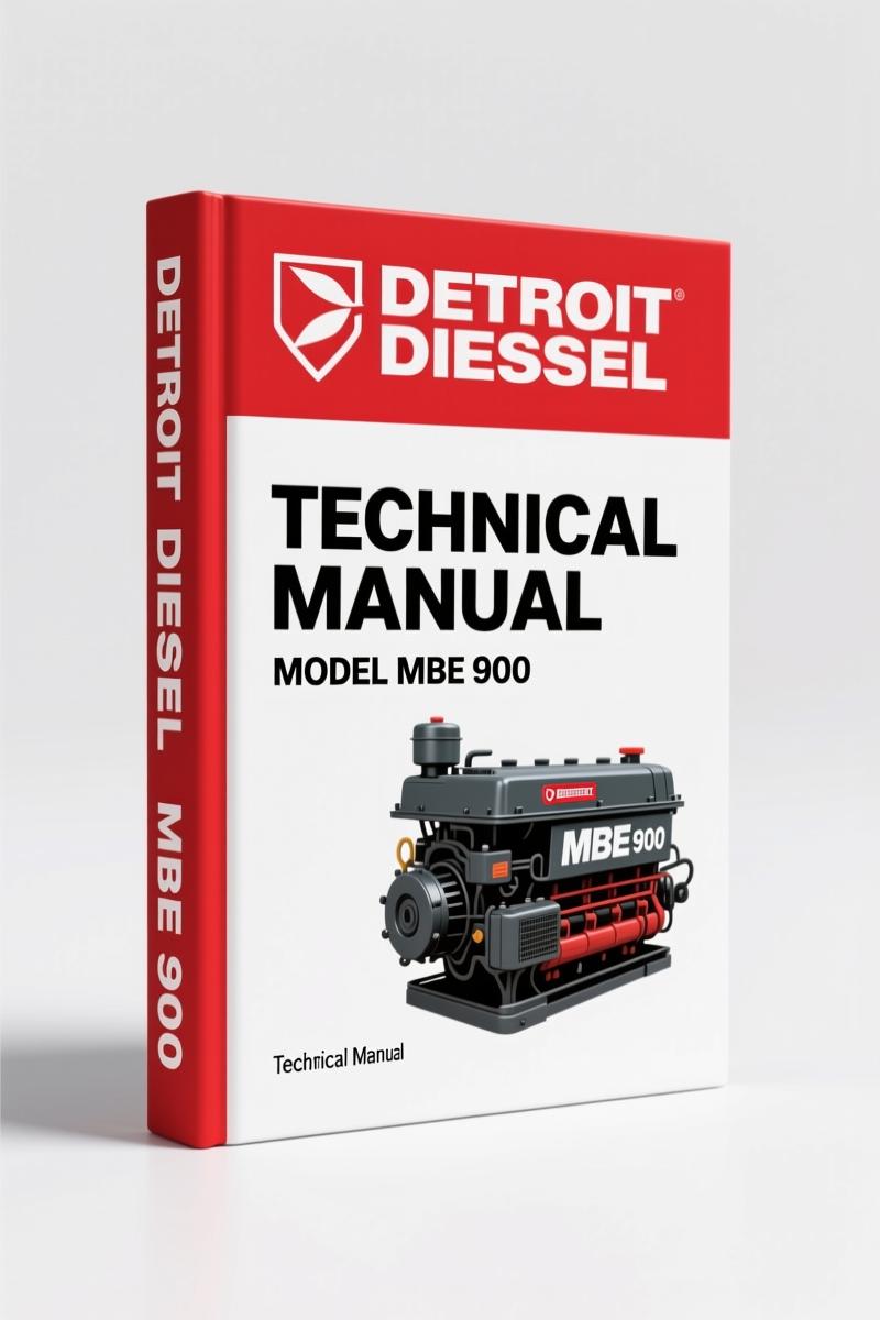 Detroit Diesel Series 60 MBE 4000 Technical Manual 76 Pages